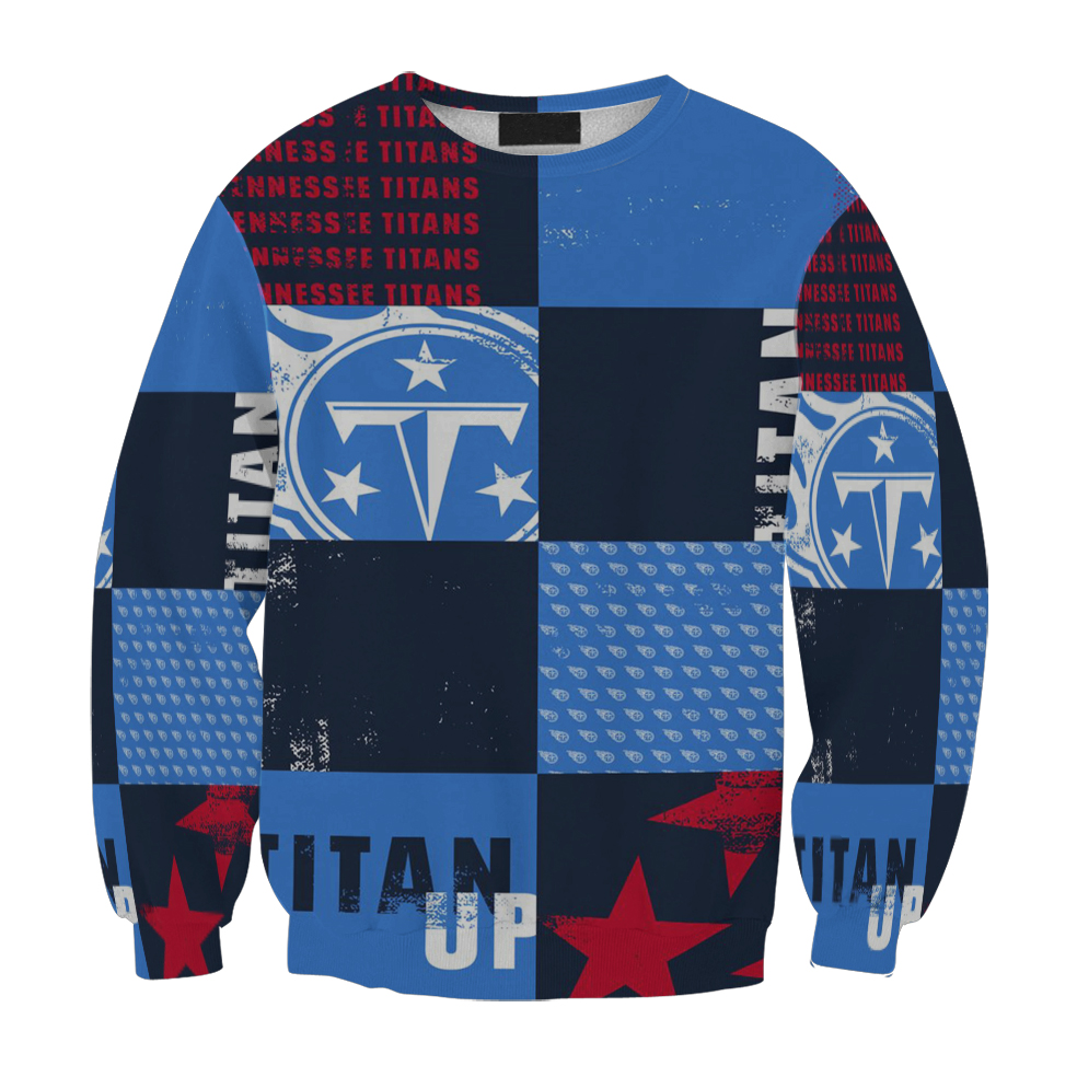 Tennessee Titans Blue1 Gift For Fan 3D Full Printing Sweatshirt