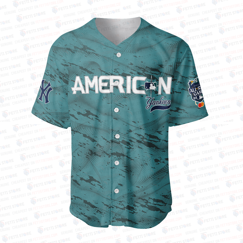 New York Yankees All-Star Game Custom Name Baseball Jersey
