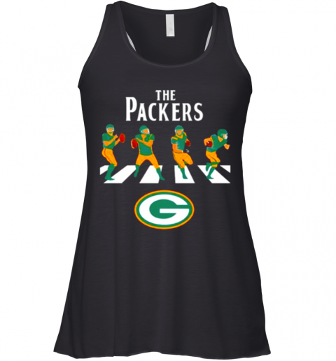 Green Bay Packers Abbey Road 2021 Racerback Tank