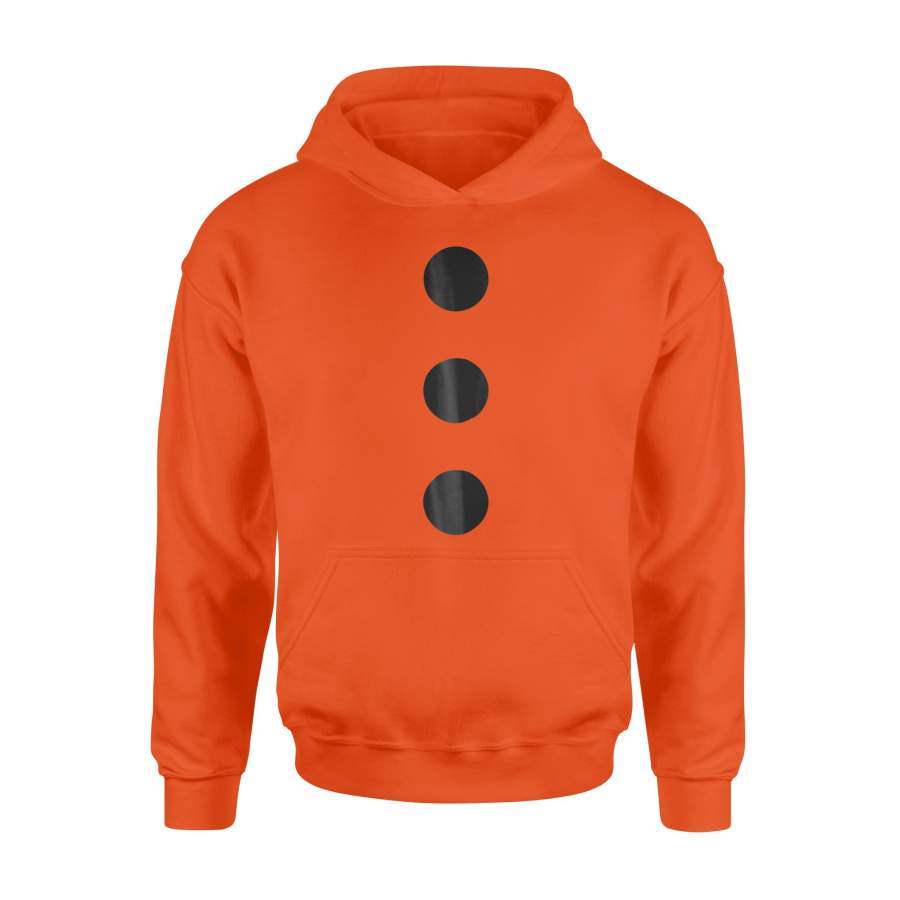 3 Hole Punch Jim Easy Funny Office Halloween Costume Hoodie