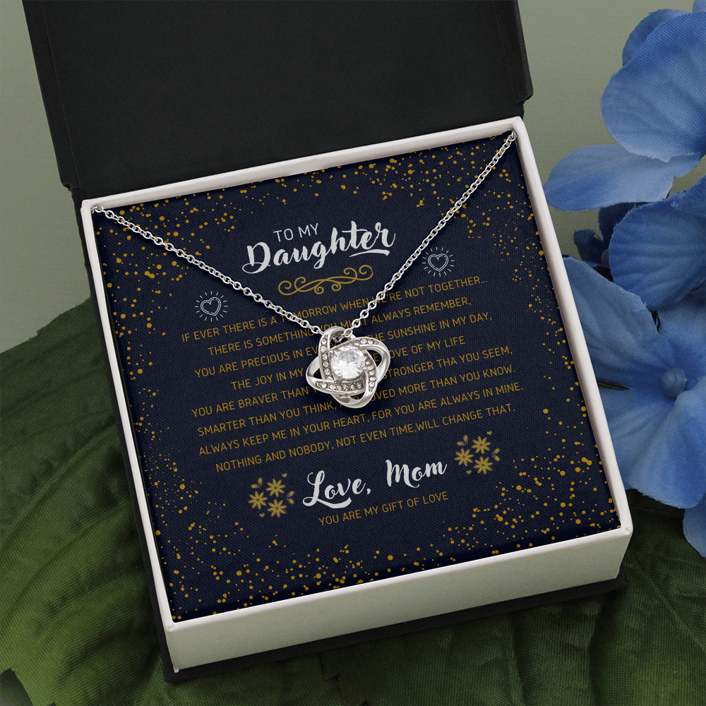 To My Daughter Appreciation Gift, Daughter Mother Necklace, Daughter Gift From Mom, Daughters Birthday, Unique, Grown Up Daughter