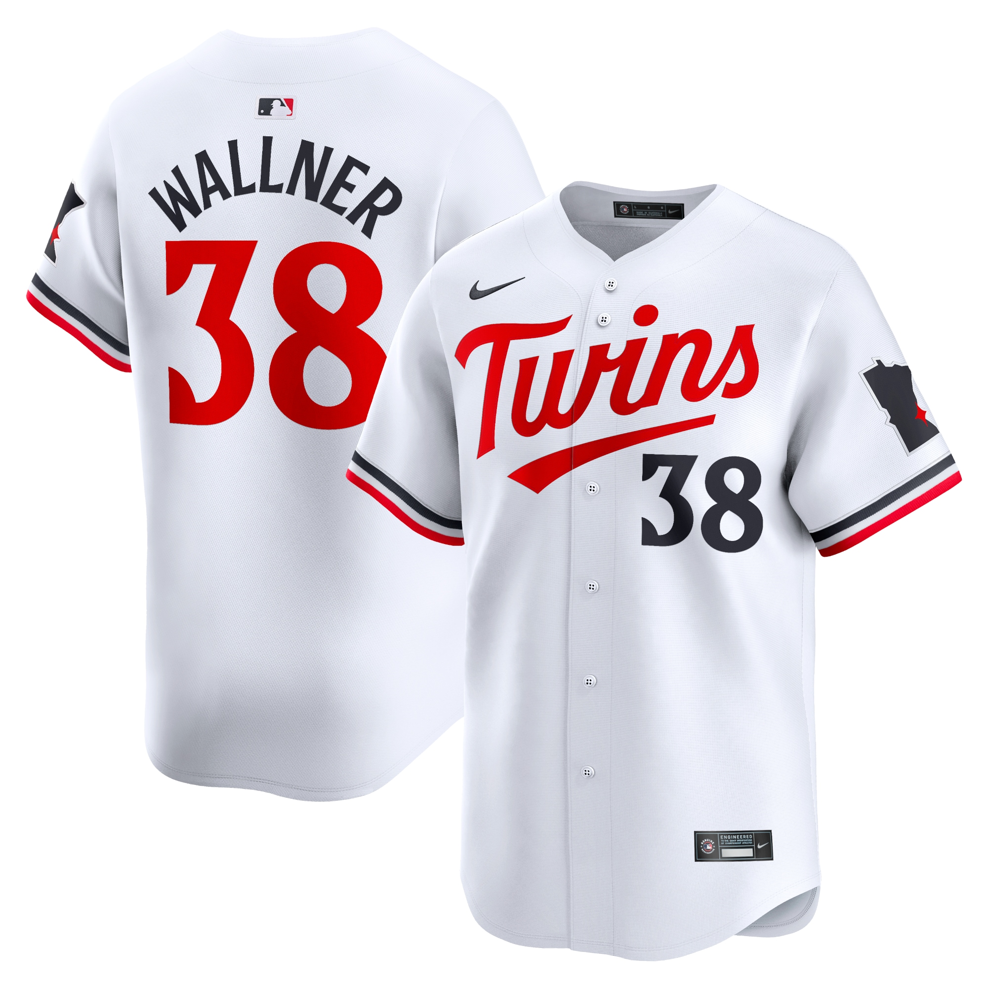 Matt Wallner Minnesota Twins Home Limited Player Jersey – White