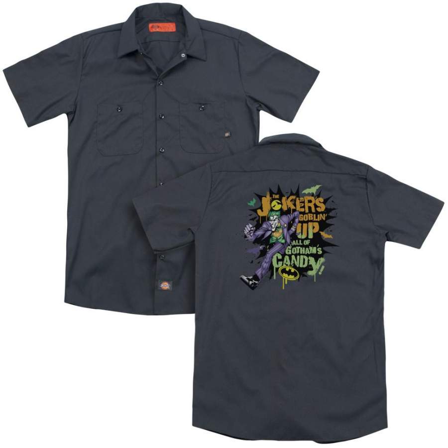 Batman Goblin Candy Men’s Work Shirt