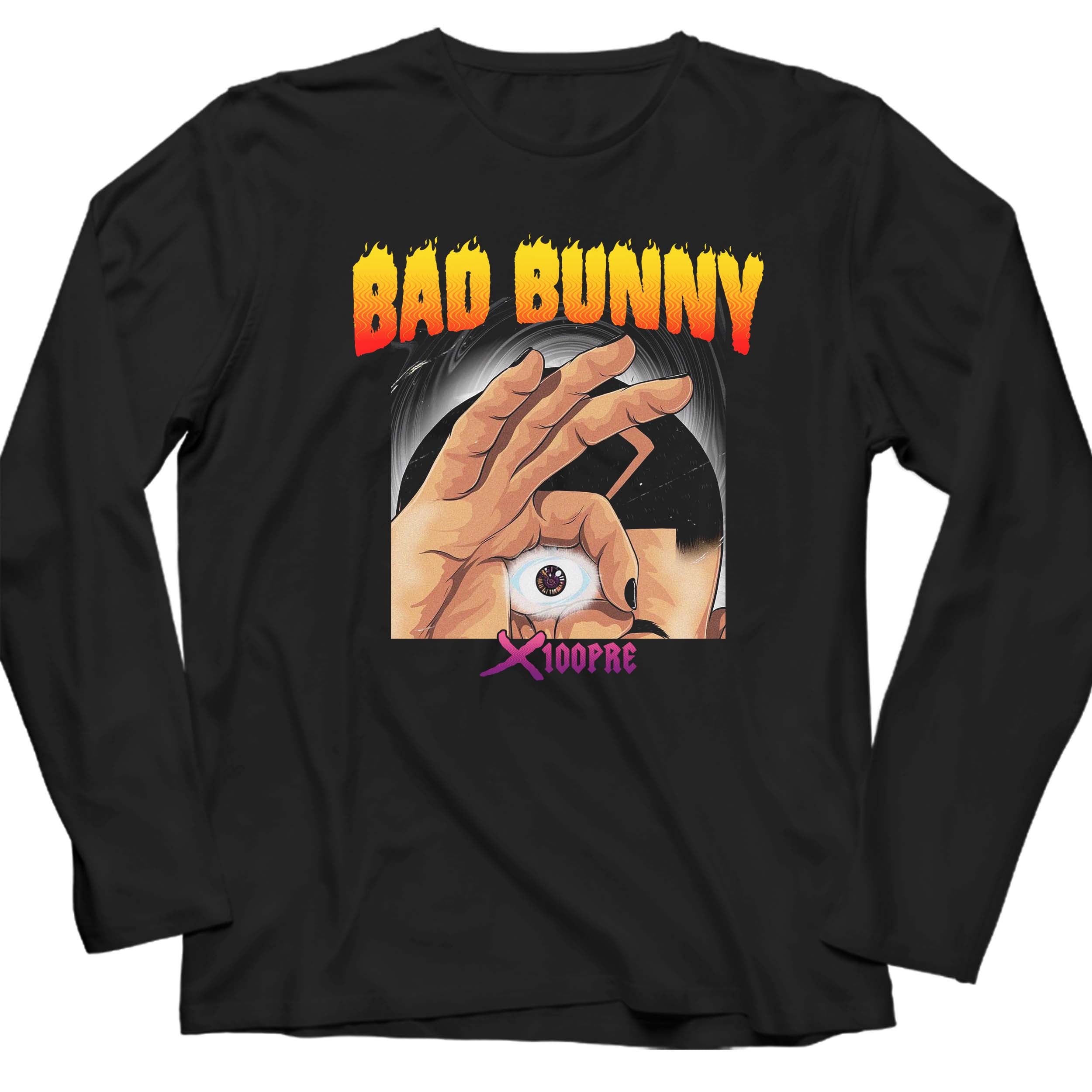 Bad Bunny X100Pre Tour Unisex Long Sleeve T-Shirt Tee