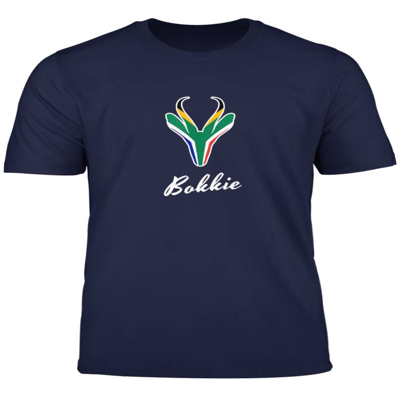 South African Rugby Bokkie South Africa Flag T Shirt