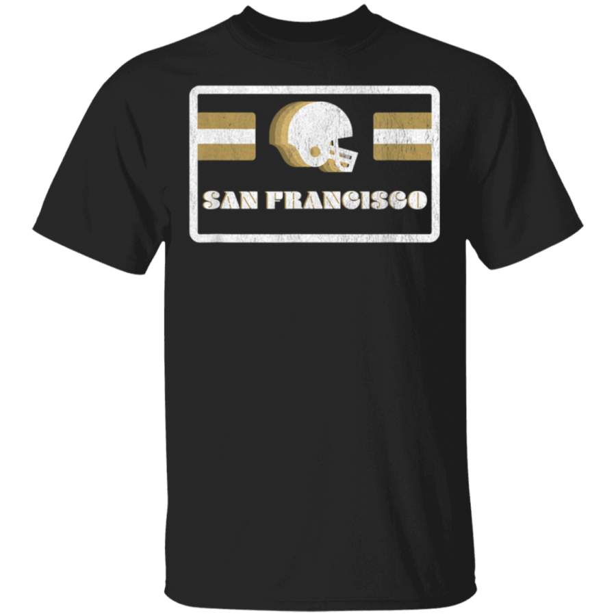 Retro 70s Old School San Francisco Football TShirt