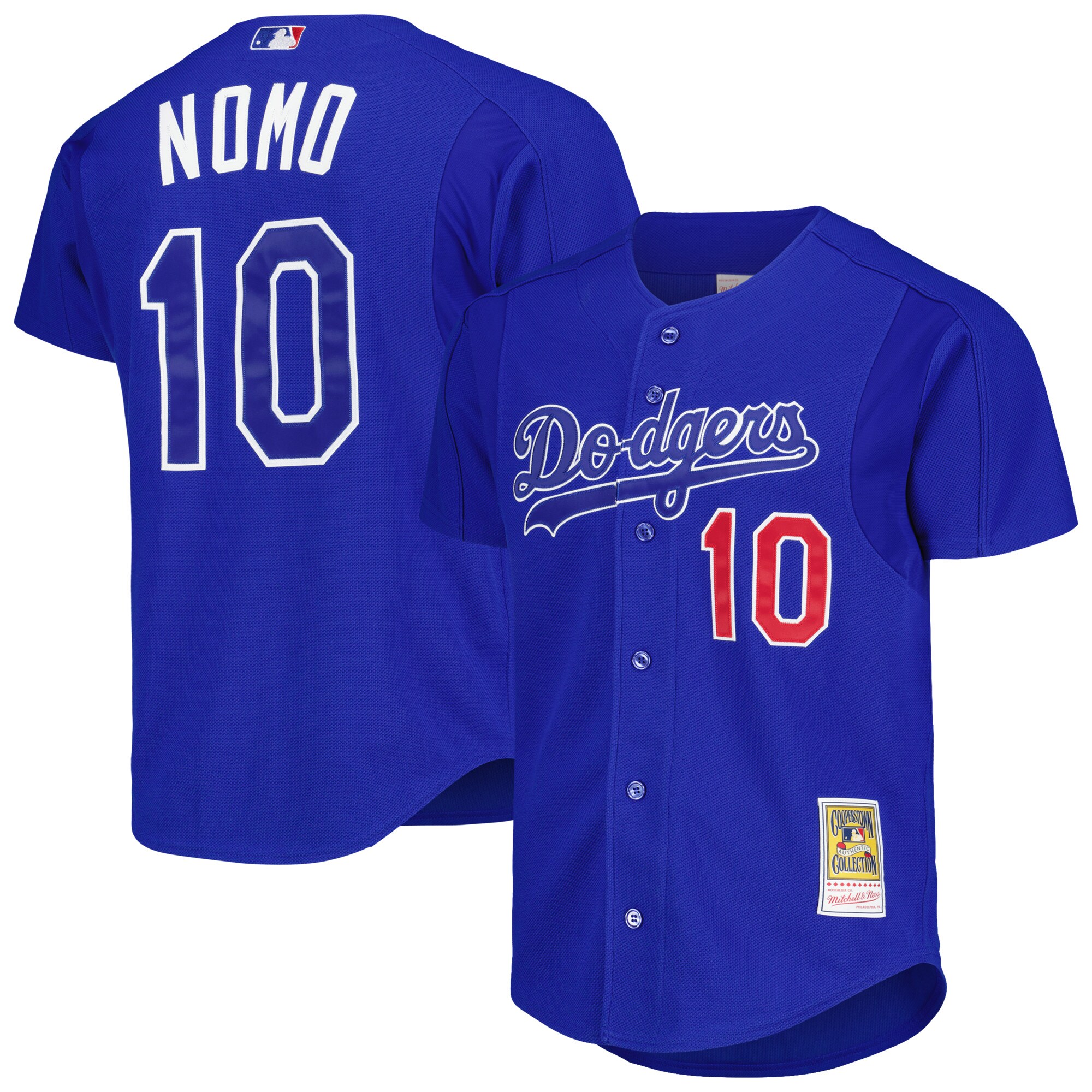 Hideo Nomo Los Angeles Dodgers Mitchell & Ness Cooperstown Collection 2004 Batting Practice Jersey – Royal