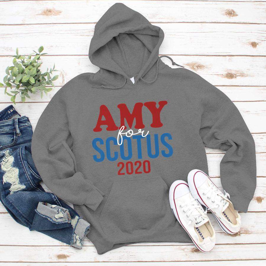 Mens Confirm Amy Coney For SCOTUS 2020 Amy Barrett Fill That Seat Premium  Hoodie