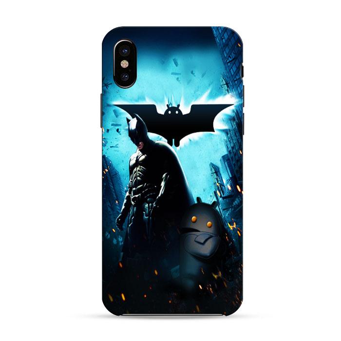 Batman And Android Iphone X 3D Case | Black