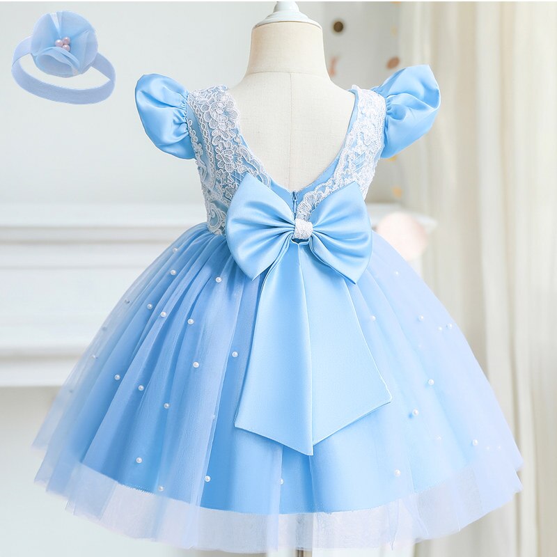 Baby Dress for Girls Sequins Tutu Birthday Clothes Flower Elegant Kids Princess Wedding Party Dresses Girl Christmas Vestidos alx