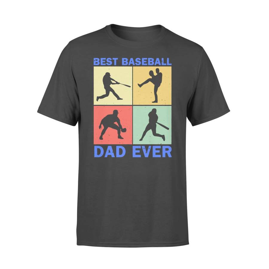 Best Baseball Dad Ever Vintage T-shirt