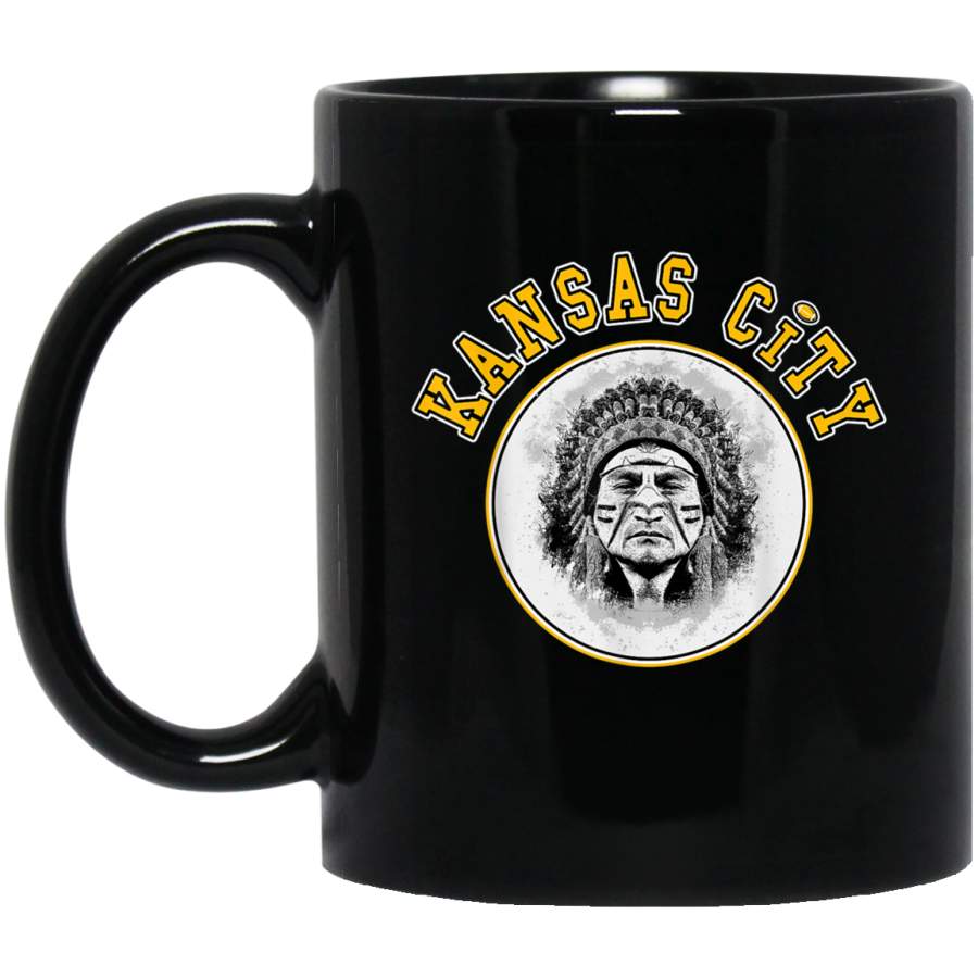 Kansas City Football Vintage Retro Chief Missouri Fan Mug