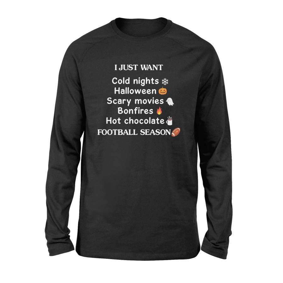 Personalized Sport Season Halloween Standard Long Sleeve – Perfect Gift For People Who love Fall – 2404