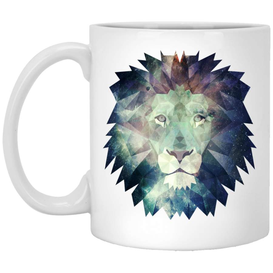 The Lion Design Mug 11 oz. White Mug