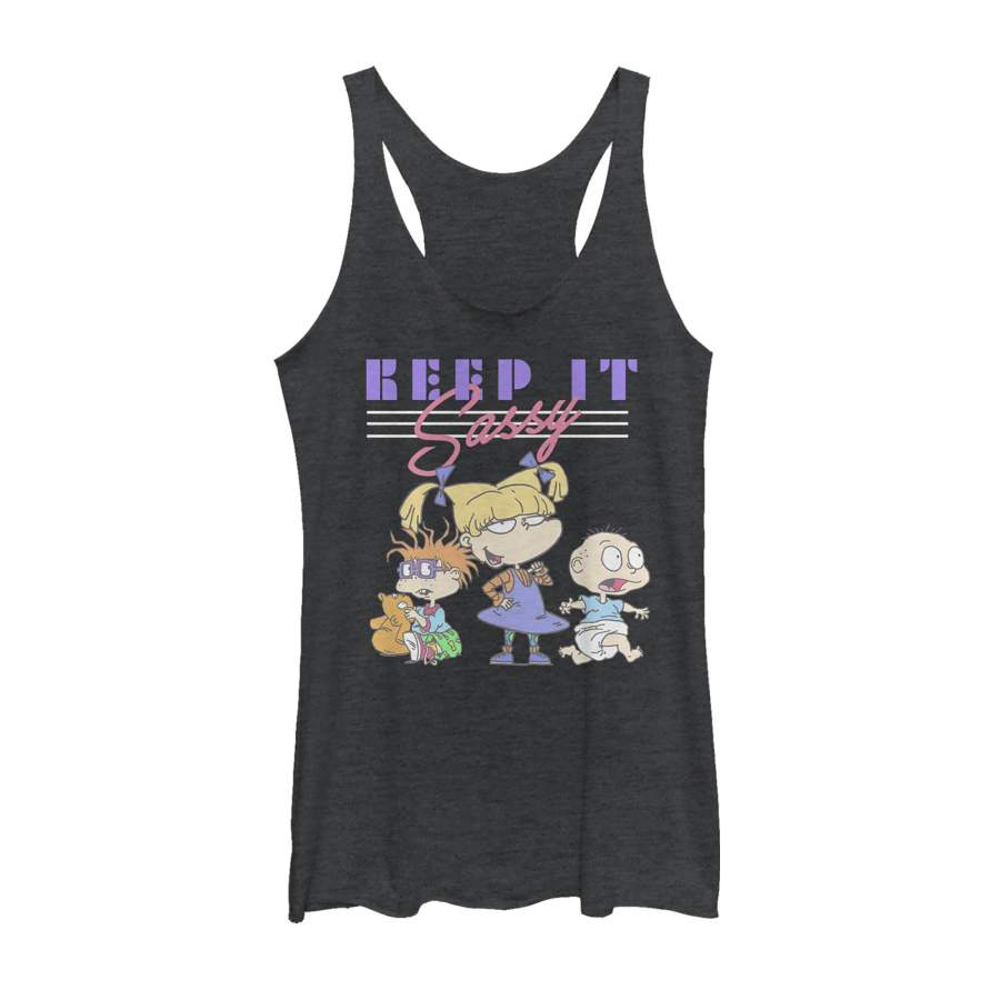 Rugrats Women’s Keep It Sassy  Racerback Tank