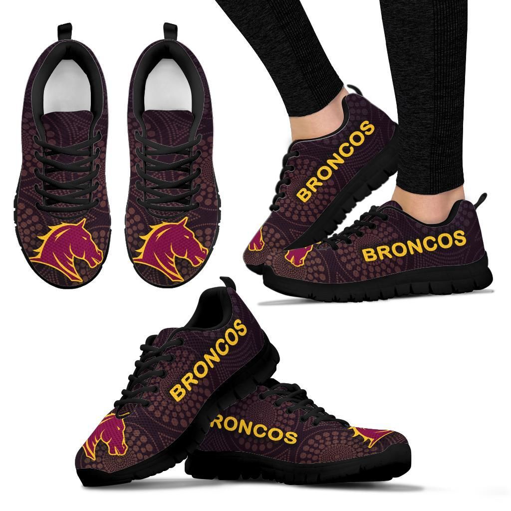 Brisbane Sneakers Broncos Simple Indigenous K8