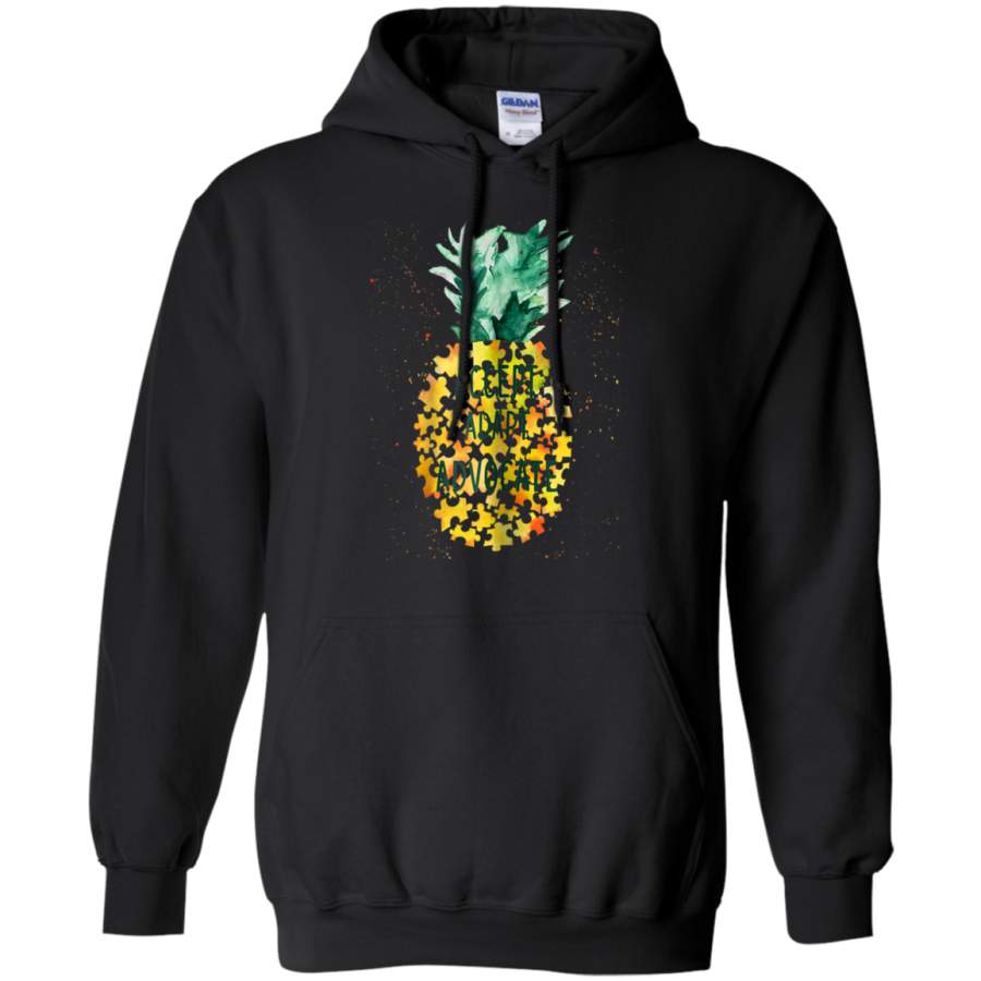 AGR Accept Adapt Advocate Pineapple Piece Puzzle Autism Hoodie