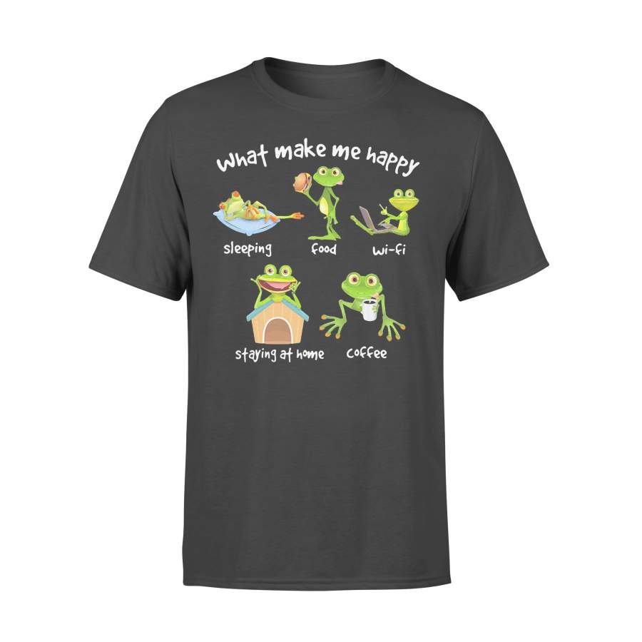 Frog What Makes Me Happy T-shirt