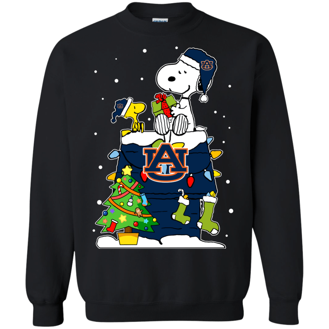 Cover your body with amazing Auburn Tigers Snoopy Ugly Christmas Sweaters Shirts