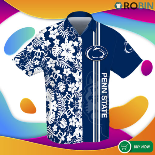 Penn State Nittany Lions 3D Hawaiian Shirt