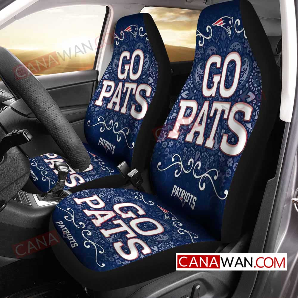 New England Patriots Style051 3D Customized Personalized Car Seat Cover