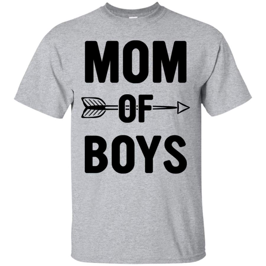 Gogoboi Mom of Boys Cute Family Love Mother’s Day Mama T-Shirt