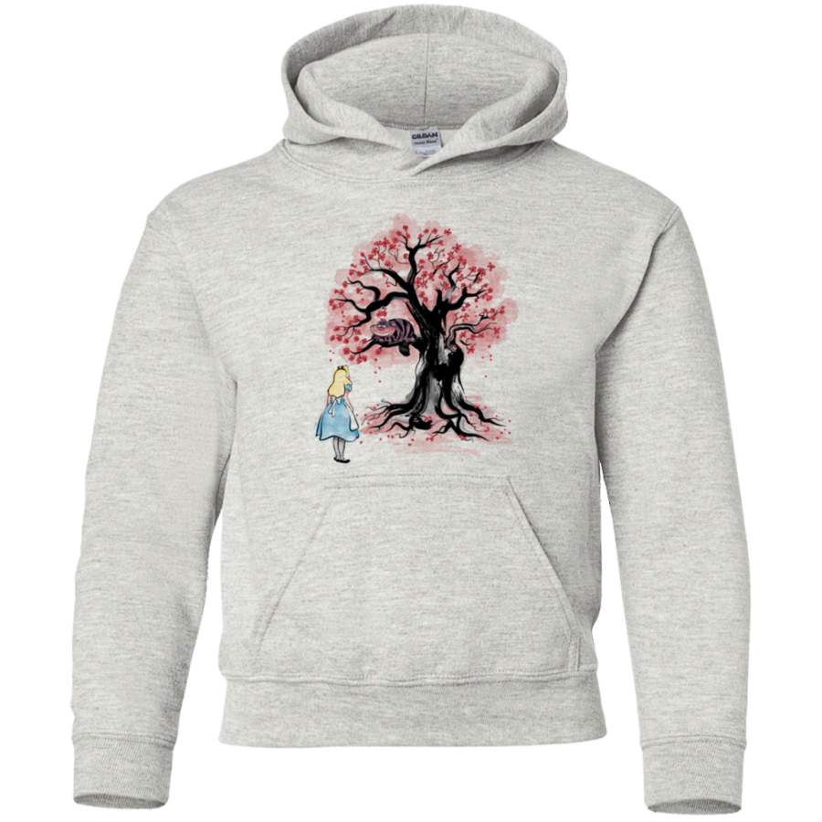 The Cheshire’s tree Sumi-e Youth Hoodie