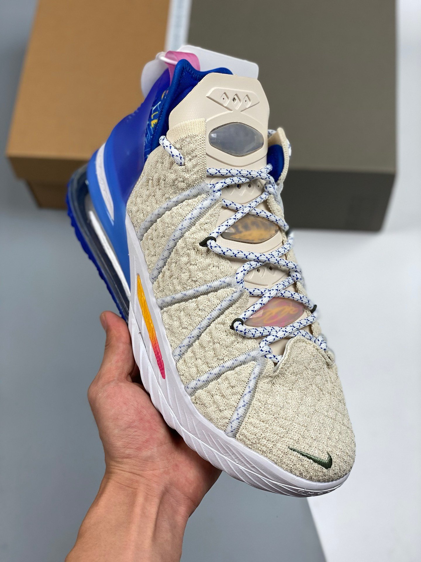 Nike LeBron 18 Los Angeles By Day DB8148-200 5338446