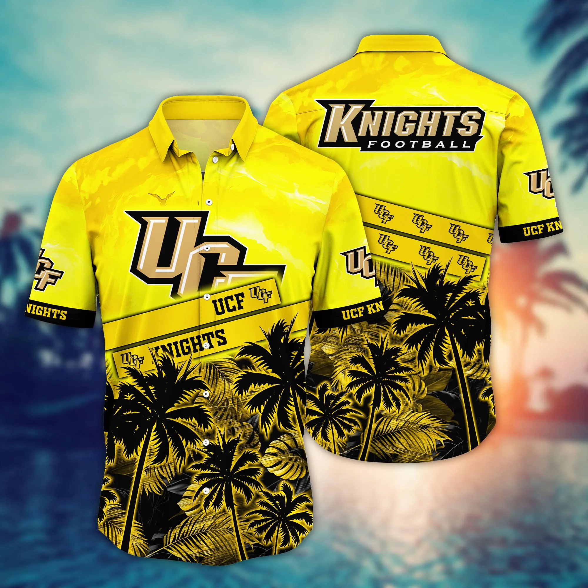 Ucf Knights NCCA Hawaiian Shirt Beachwear Aloha Shirt