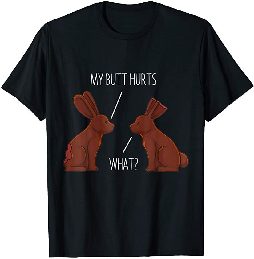 Boys Girls Kids Funny Rabbit Easter Happy Bunny Easter Day T-Shirt