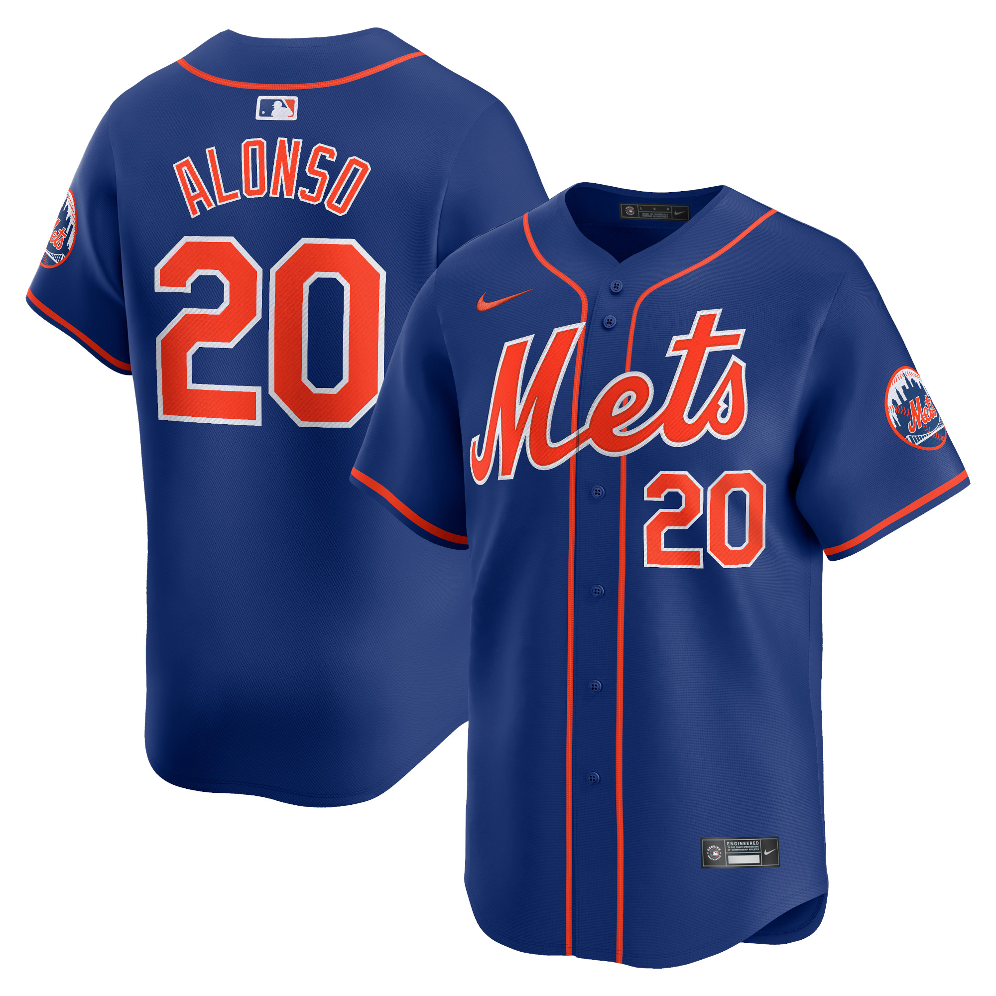 Pete Alonso New York Mets Alternate Limited Player Jersey  Royal