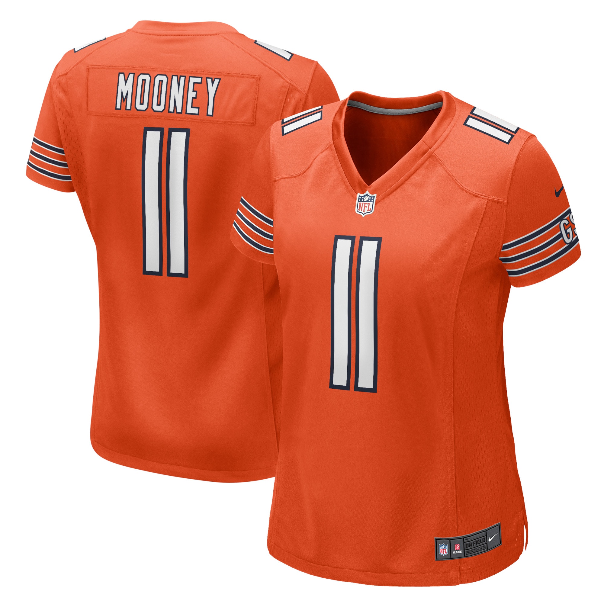 Women’s Chicago Bears Darnell Mooney Orange Alternate Game Player Jersey