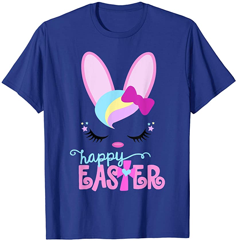 Easter 2021 Lovely Bunny Easter Womens Girls Kid Toddlers T-Shirt