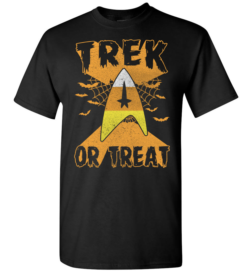 S.T Halloween Trek Or Treat Art T-Shirt