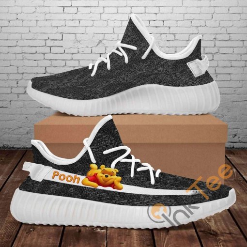 Pooh Custom Shoes Personalized Name Yeezy Sneakers