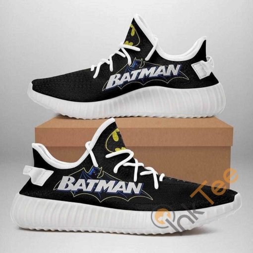 Batman Custom Shoes Personalized Name Yeezy Sneakers