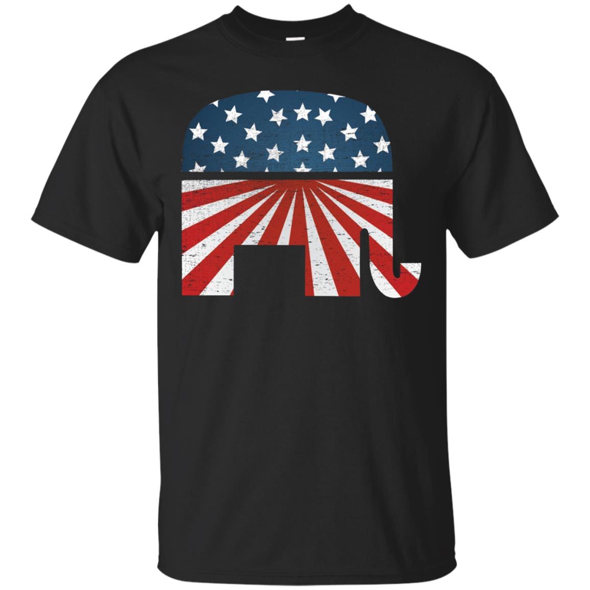 Patriotic Elephant Shirt America Usa Republican Party