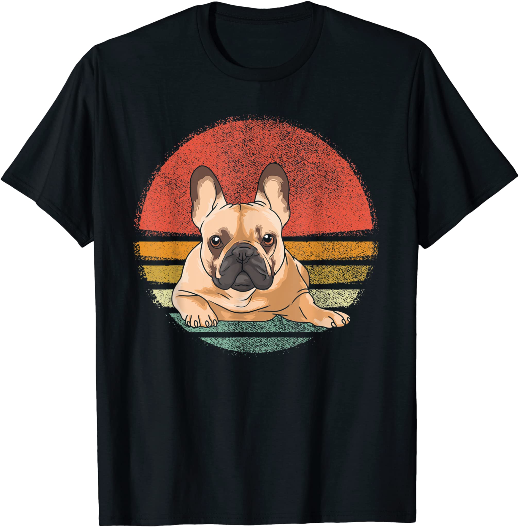 Vintage French Bulldog Dog Retro French Bulldog Lover T-Shirt