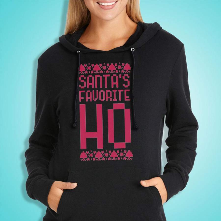 Santa Favourite Hero Christmas Parody Women’S Hoodie