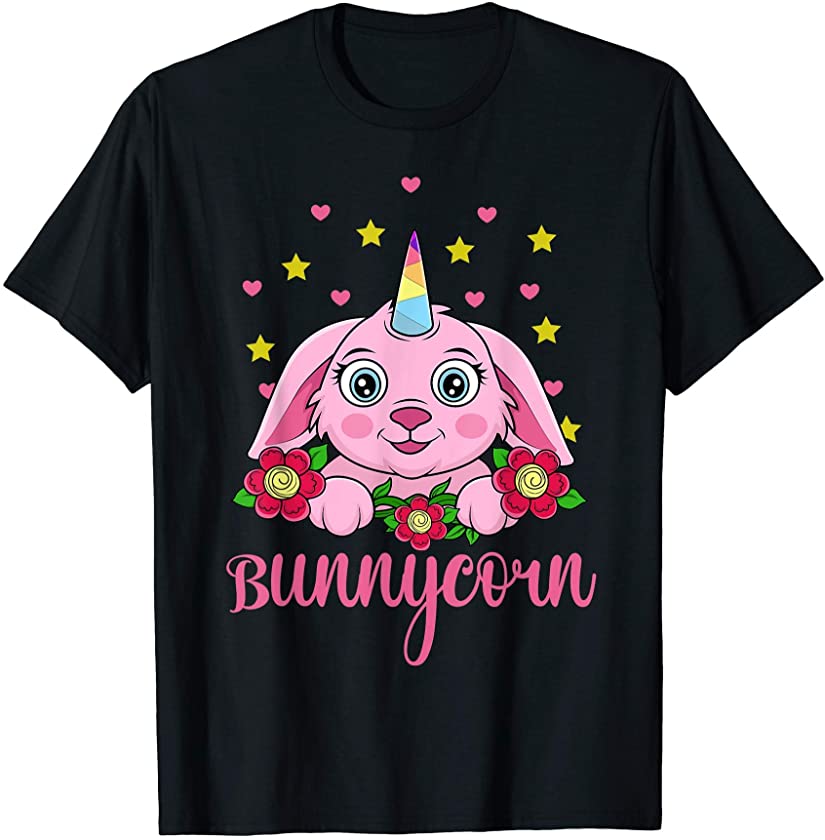 Bunny and Unicorn Easter Costume for Kids T-Shirt