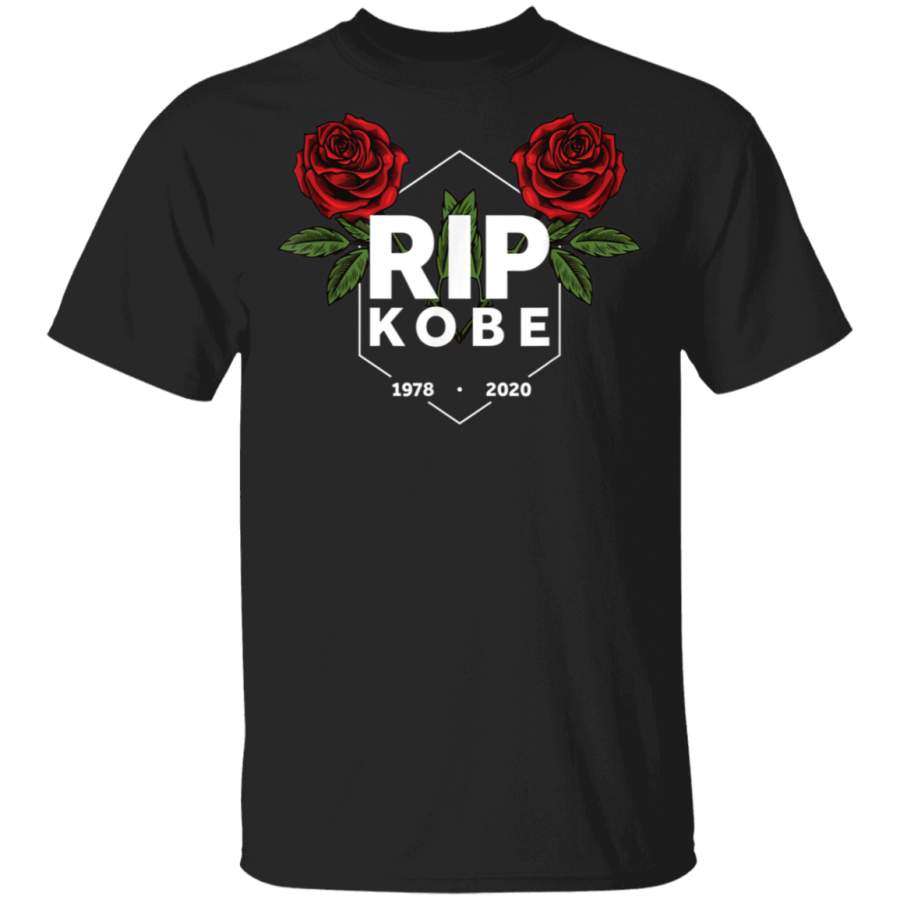 RipKobe Memorial Rest In Peace Basketball Legend Player TShirt