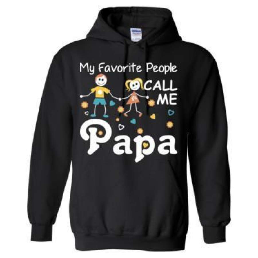 AGR My Favorite People Call Me Papa – Heavy Blend™ Hooded Sweatshirt