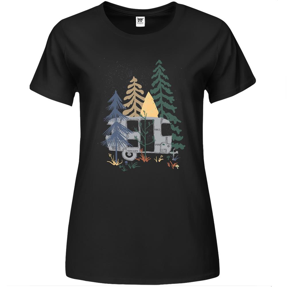 Wild Airstream… Premium Womens T Shirts