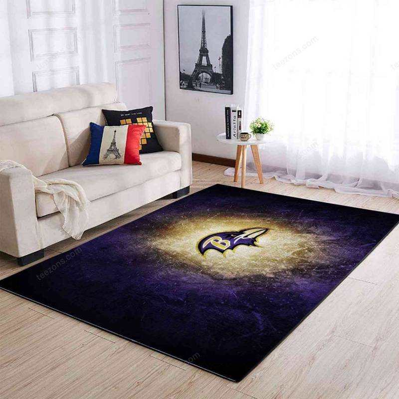 Baltimore Ravens Area  Sku 1597 Rug