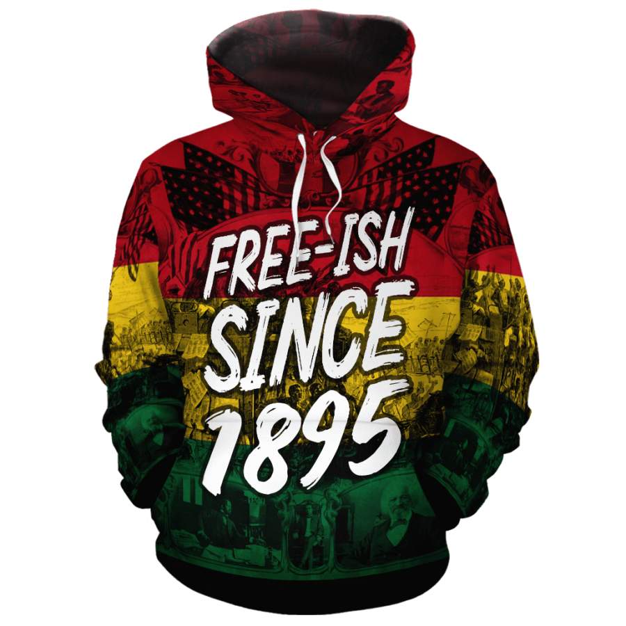 Free-ish Since 1895 All-over Hoodie 2