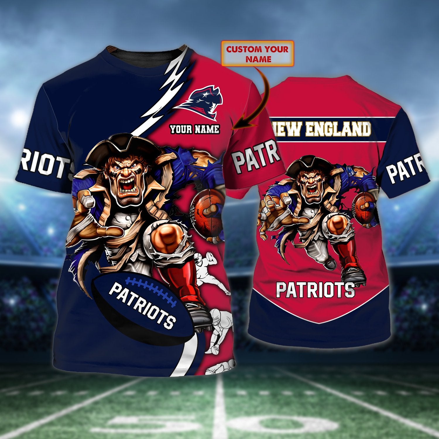 New England Patriots – 249 – Personalized Tshirt – Nvc97