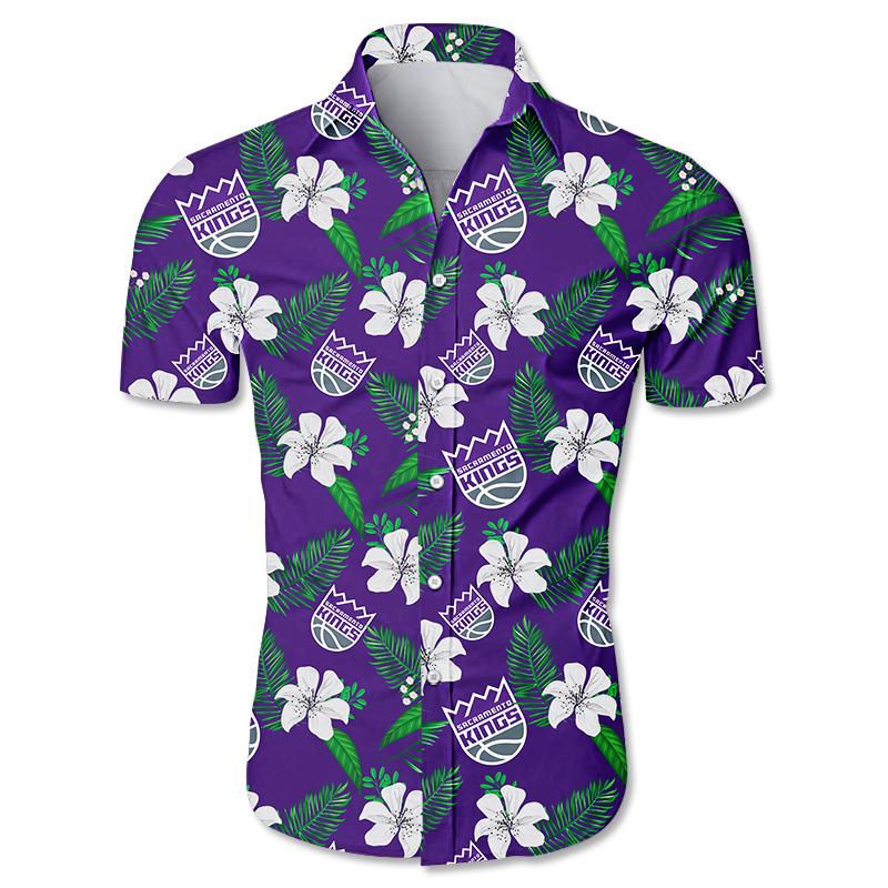 Sacramento Kings Hawaii Shirt Small Flowers Ha34326