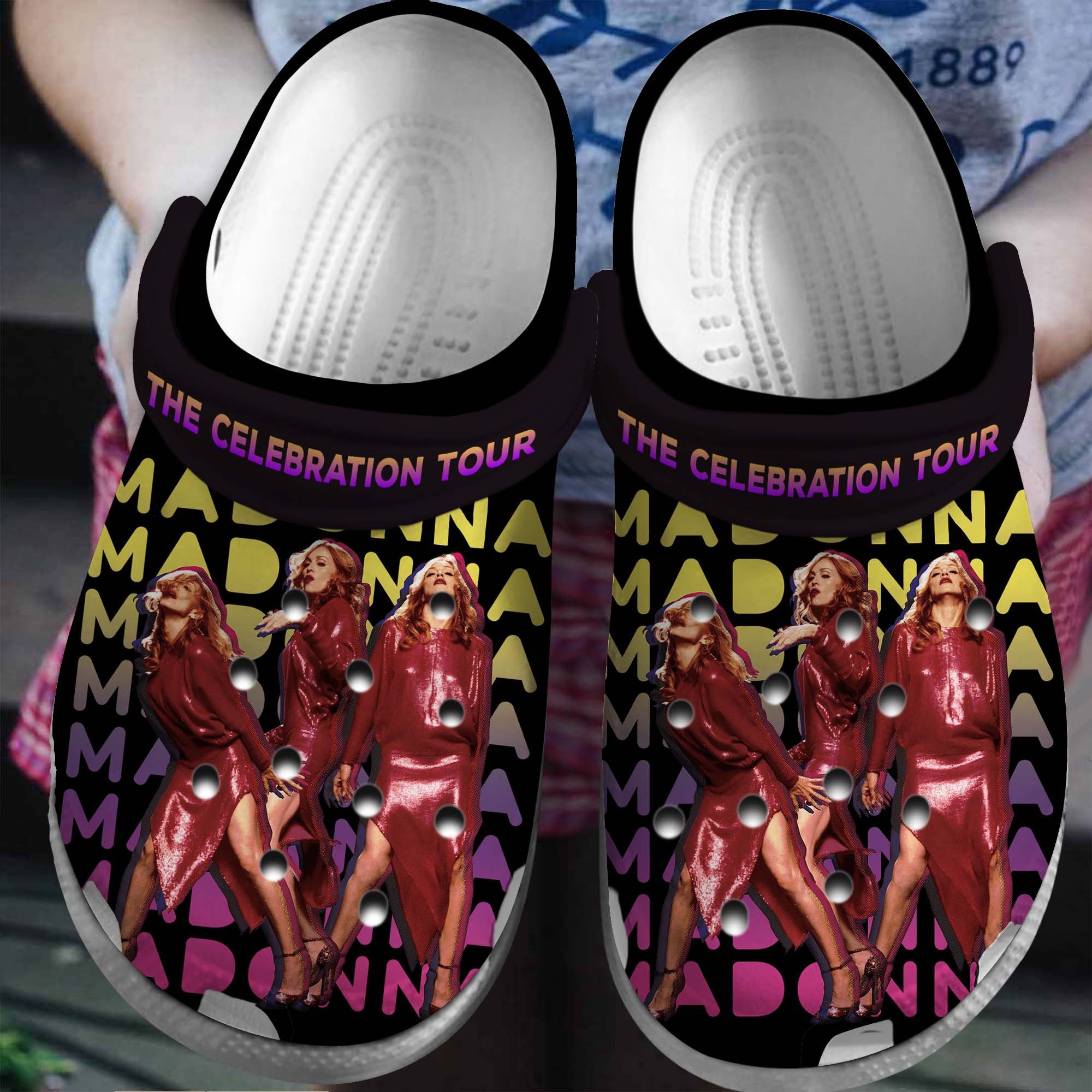 Madonna Singer Music Crocss Clogs For Men Women And Kid Kl5Gj2Kx