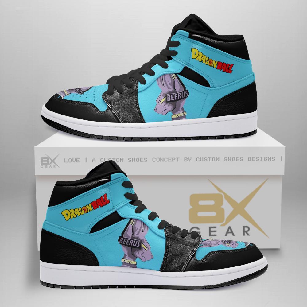 Dragon Ball Shoes Beerus Jd Sneakers Destruction God Anime