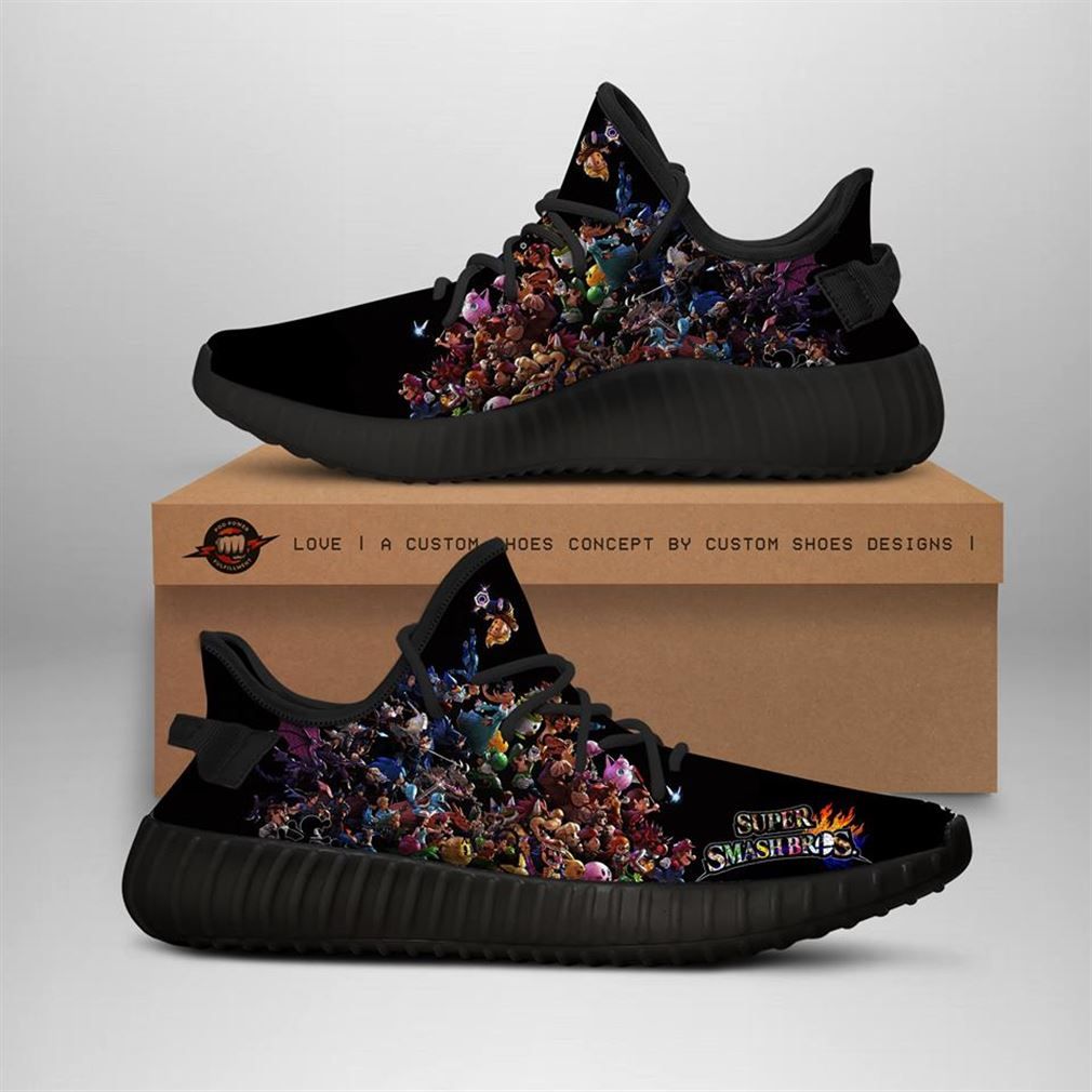 Super Smash Bros Yeezy Shoes Sport Sneakers